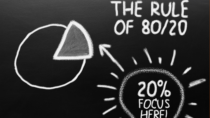 The Pareto Principal a.k.a The 80/20&nbsp;Rule
